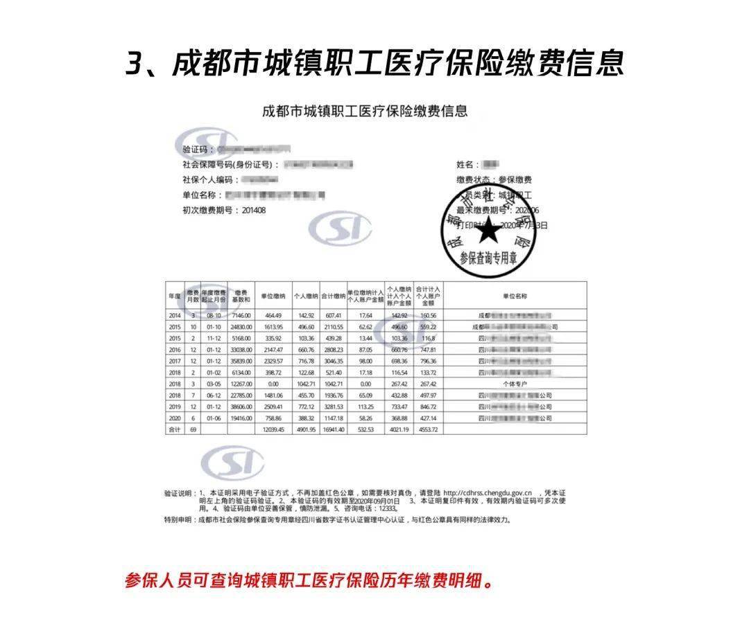 成都最全社保证明详解快来看看您适用哪一种