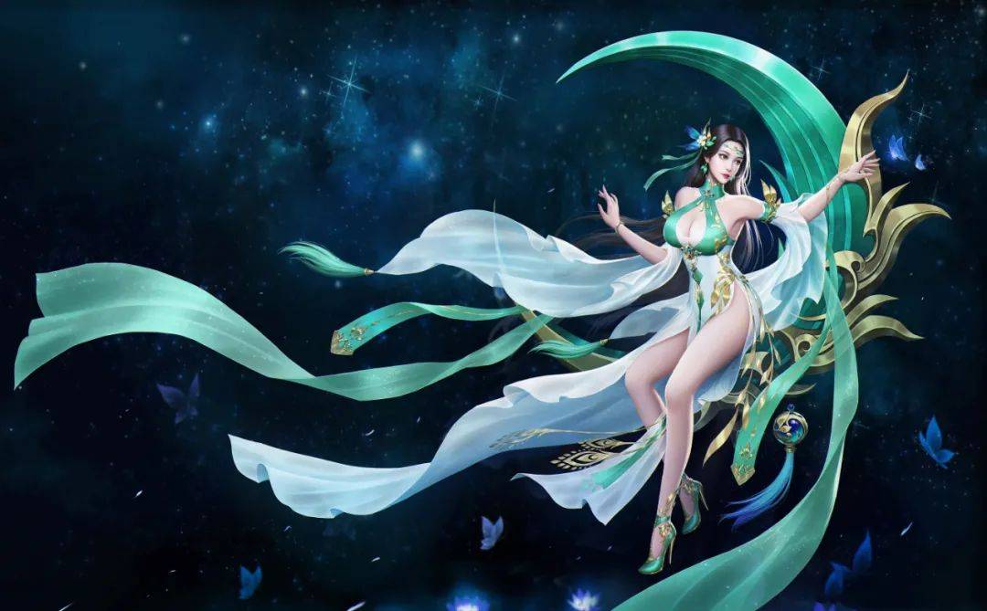 角色素材灵动与古韵的古风角色原画素材