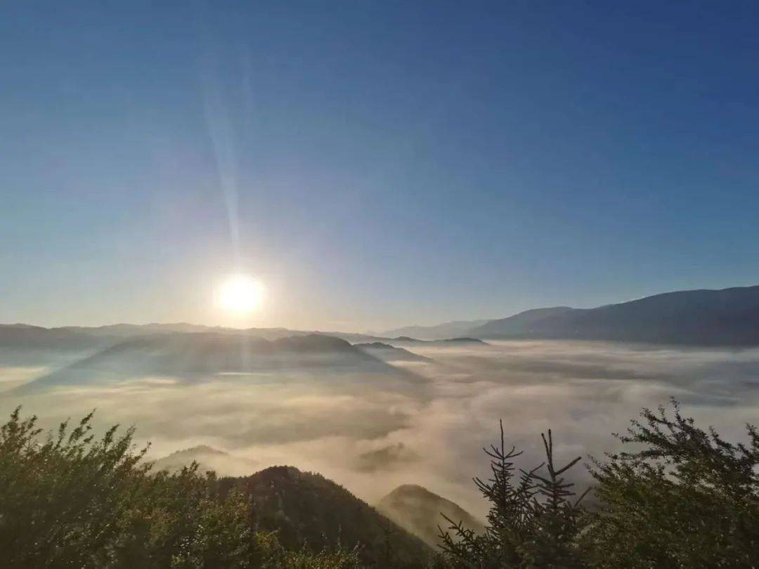 你不曾见过的太白县云海美到夺人心魄