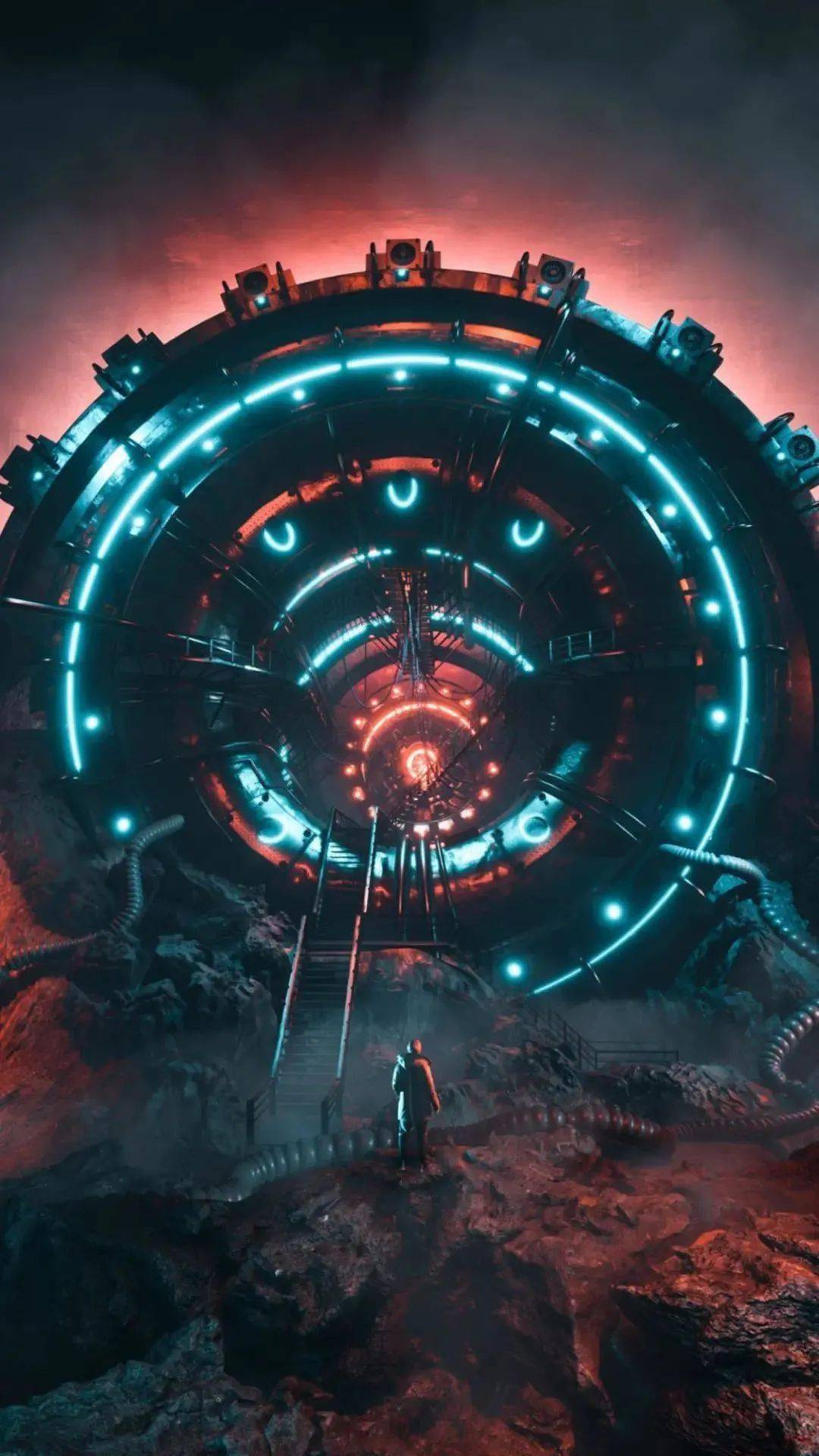 朋克风暗色壁纸,酷盖必备.