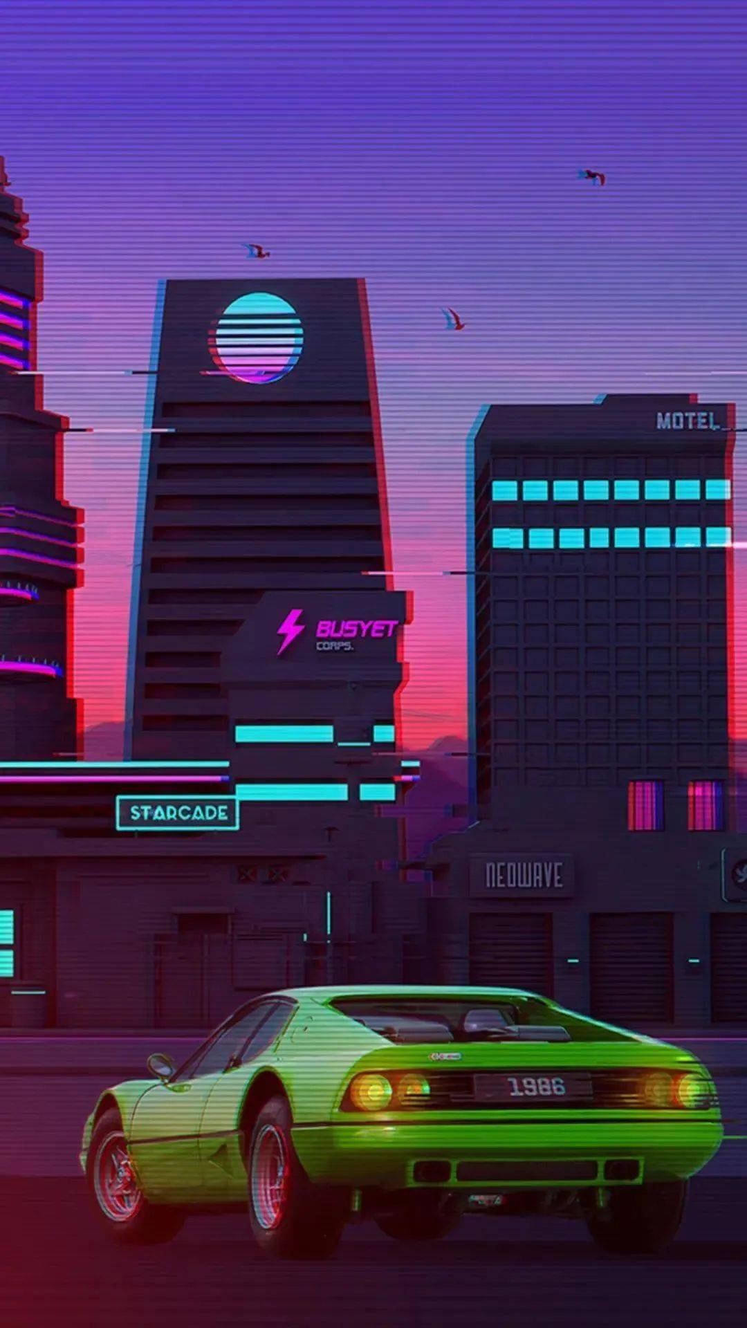 朋克风暗色壁纸,酷盖必备.