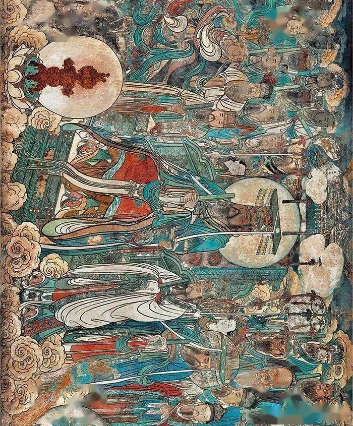 元代《朝元图》壁画欣赏_永乐宫