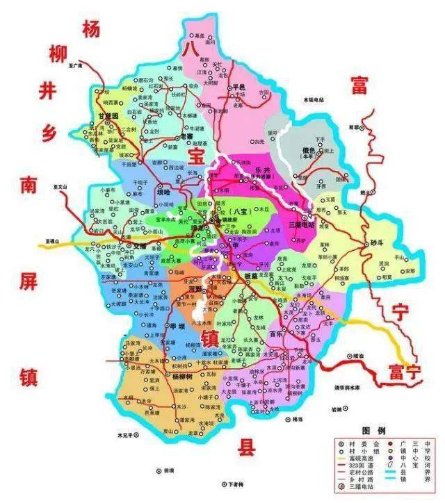 广南县乡镇分布图图片