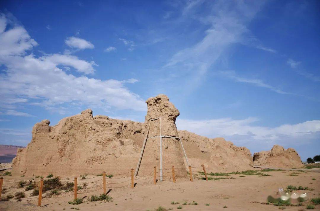 丝绸之路上的土建筑遗址