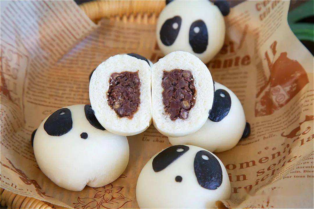 就蒸个豆包你却那么可爱还怎么舍得下嘴啊