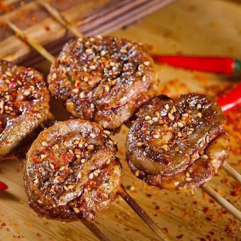 【烤羊排】138元抢羊排两斤,回锅肉1份,猪肝菠菜1份, 素拼1份,烧素菜1