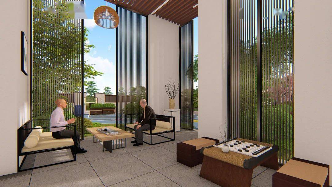 荣和五象院子全龄泛会所老年区 效果图每一处设计可以说都体现了荣和