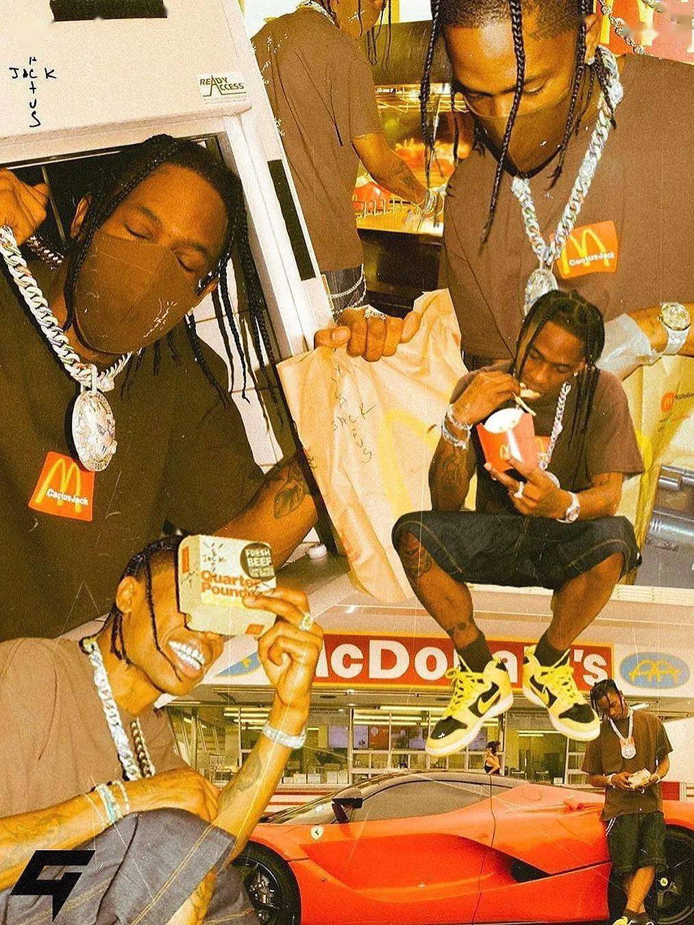 travisscott联名麦当劳轰炸潮流圈而virgil却对一只潮流鸟情有独钟