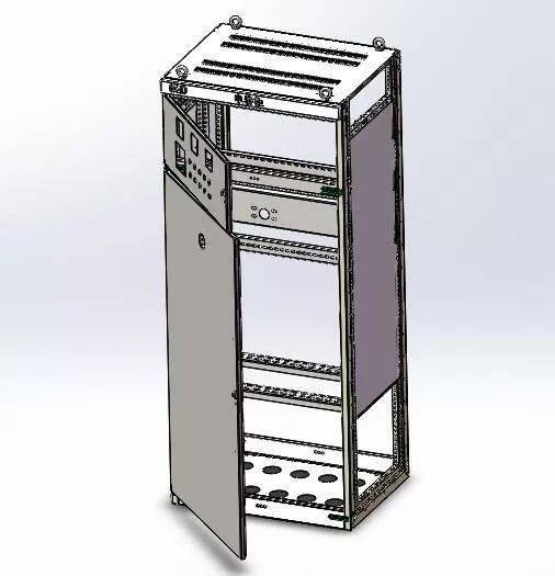 ggd电容柜钣金结构图!