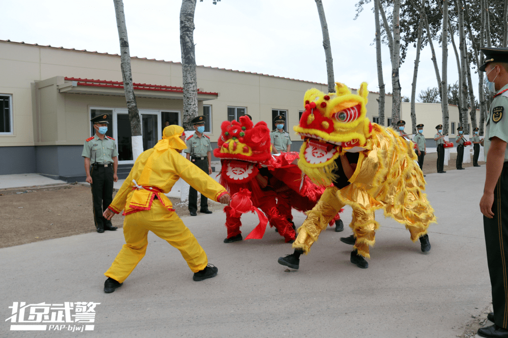 舞狮队负责人高红雷