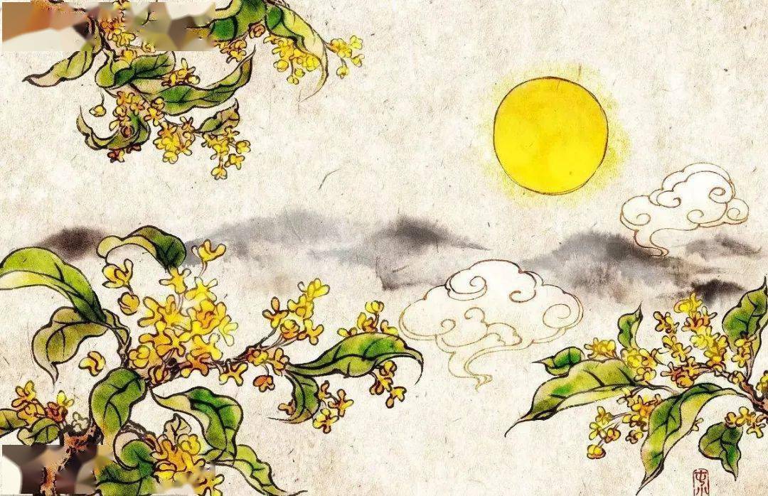人闲桂花落古诗词里的丹桂飘香