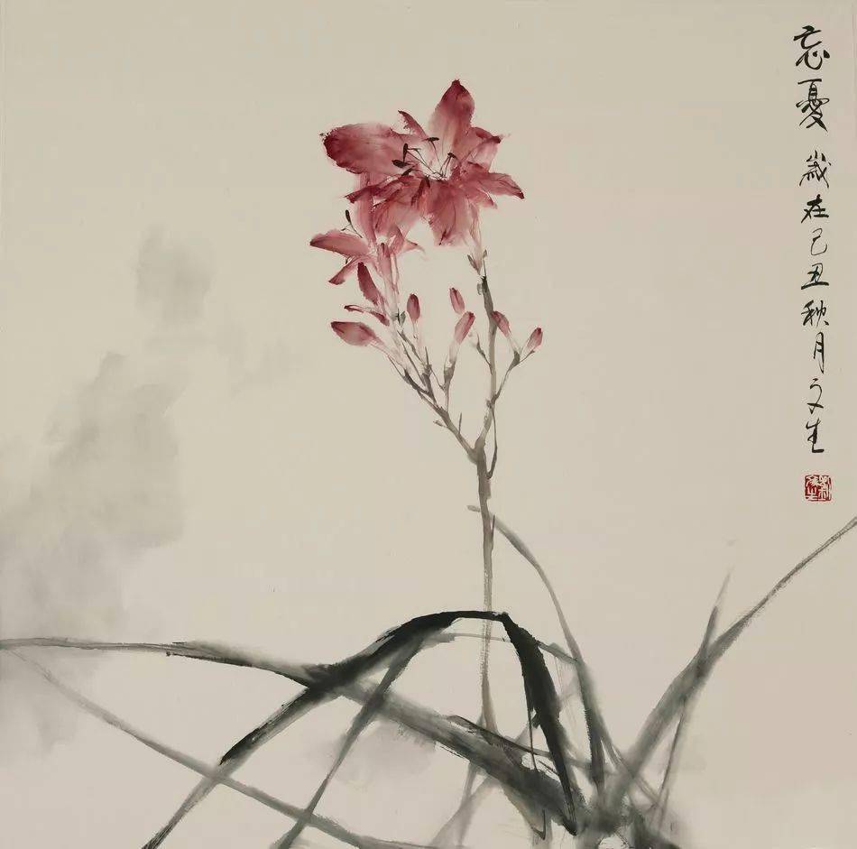 50幅空灵淡雅一尘不染的花鸟画