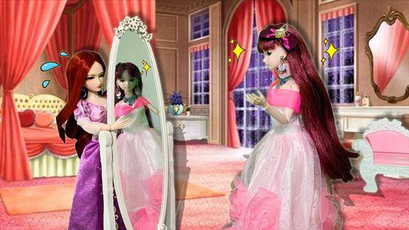 叶罗丽故事菲灵的宝贝镜子被朋友弄坏了她让朋友这样补偿她