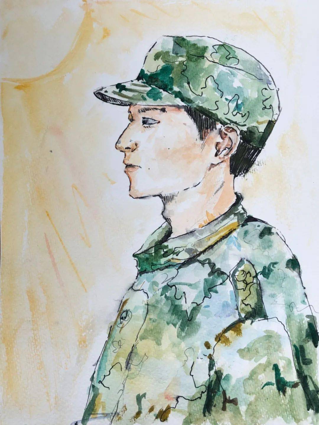 原来在他们的笔下军训是这样的