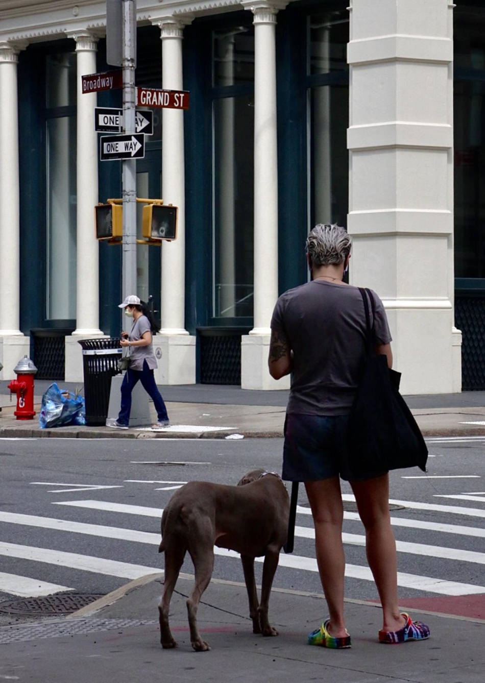 摄影记疫留学生金德雨飞疫情让纽约街头风景起了变化