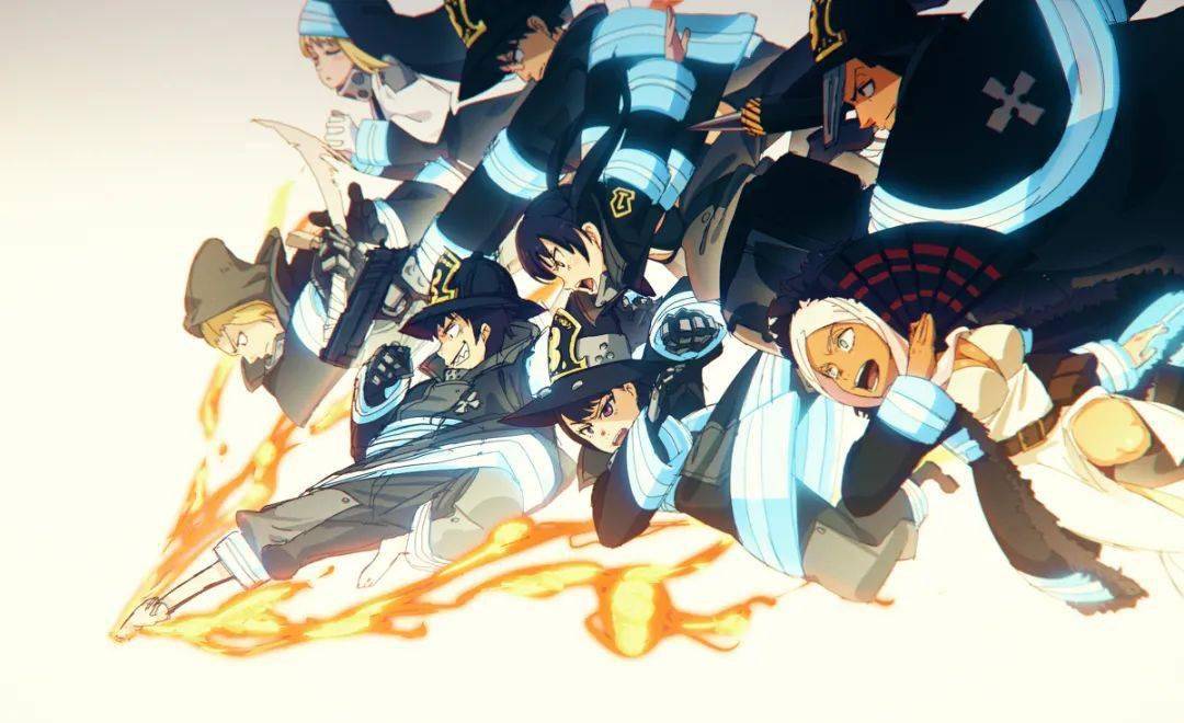 火,烟,帅气的消防队员!动画第2期也势如破竹!《炎炎消防队》同人特辑