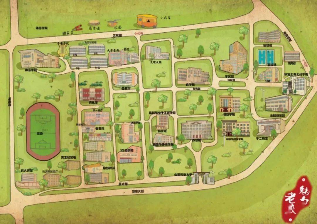 新疆农业大学平面图图片