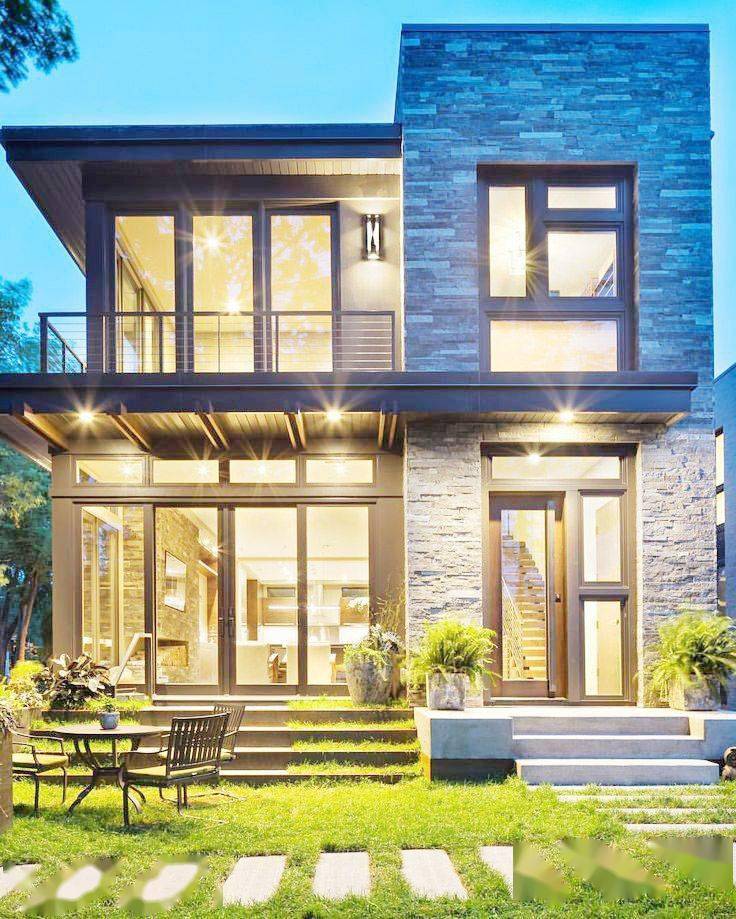 唯美的别墅灯光设计