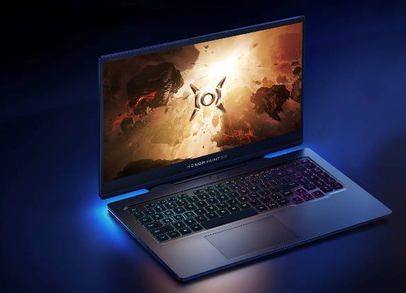 升降式风谷散热荣耀猎人游戏本v700机身厚度仅199mm