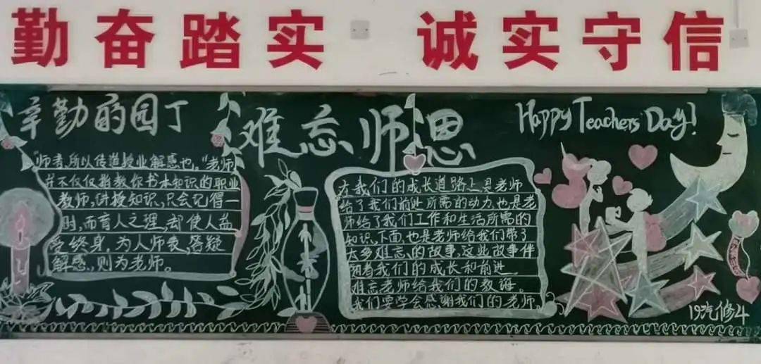 汽修专业科黑板报汇报