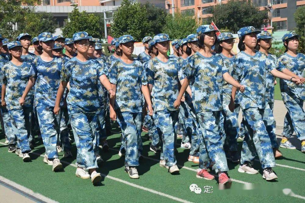 定兴三中实验军训纪实六:坚韧篇
