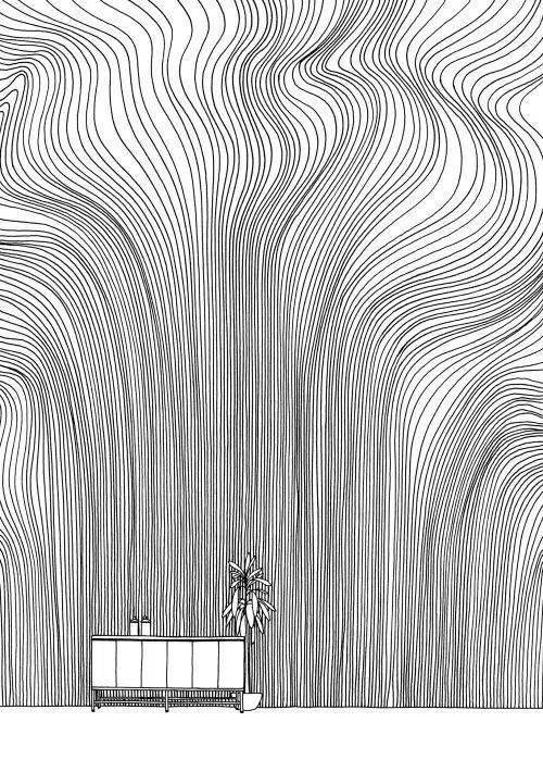 线条的魅力绝不仅仅是简单的横平竖直