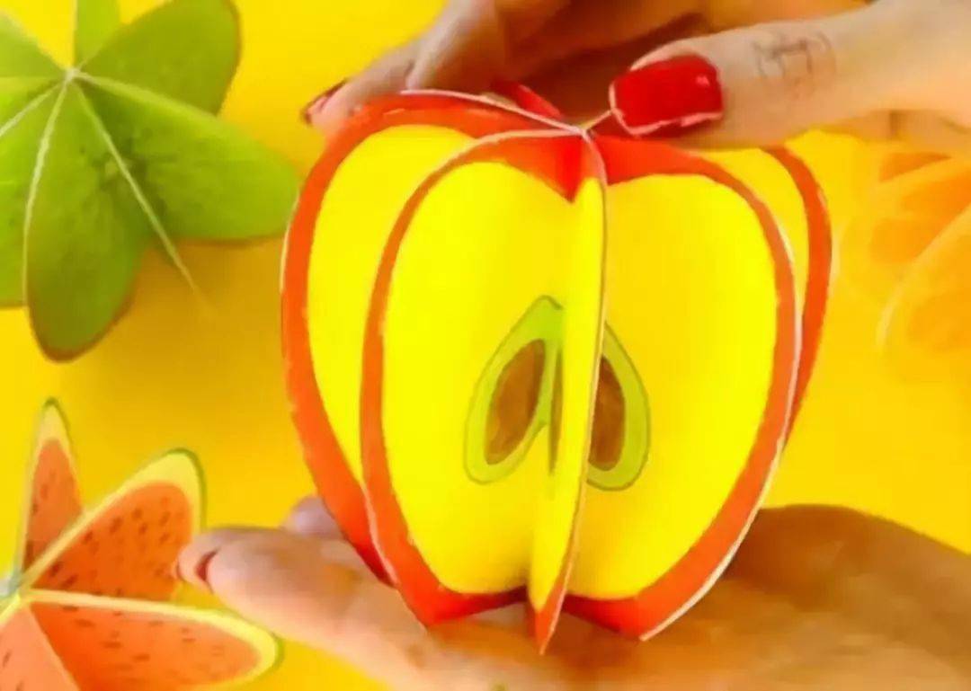 (国庆手工)简单易学的水果手工教程一网打尽,孩子超喜欢哦!