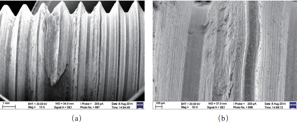 典型案例分享螺杆与螺套粘着磨损导致失效