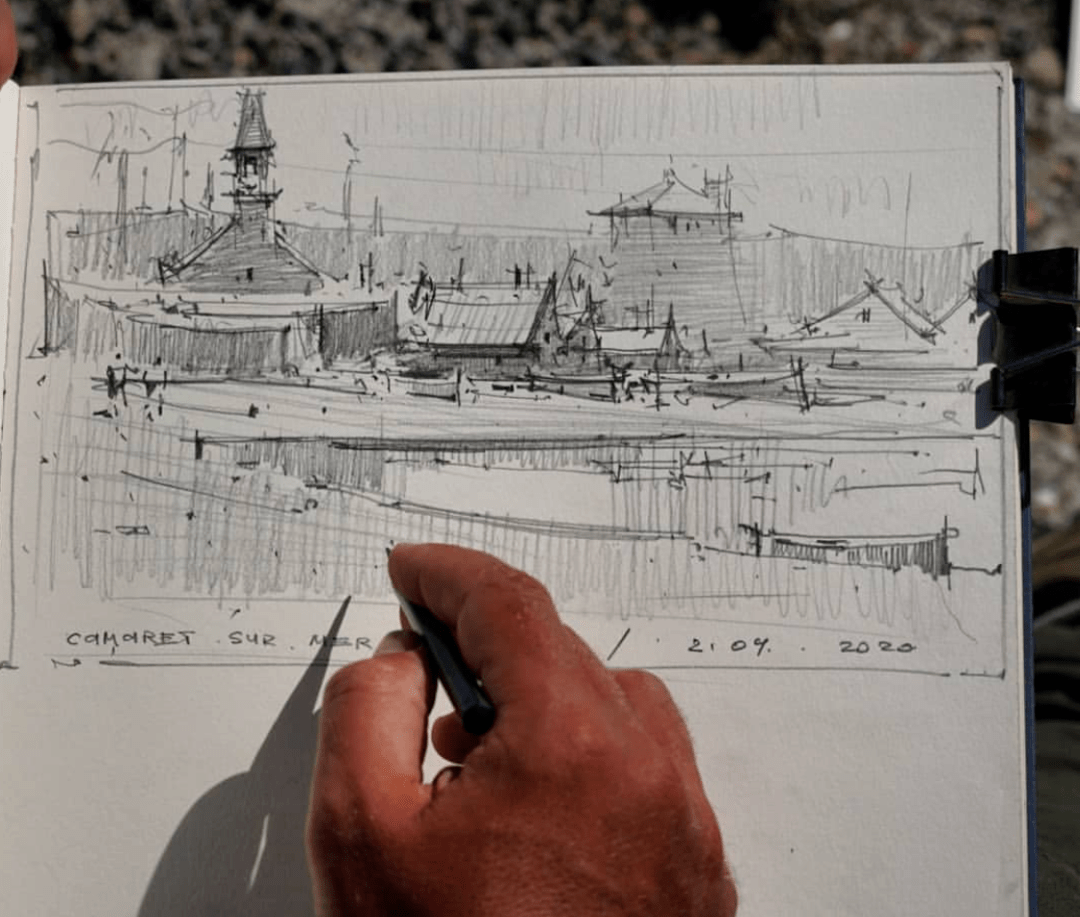 大气磅礴,这样的笔触你肯定没见过!