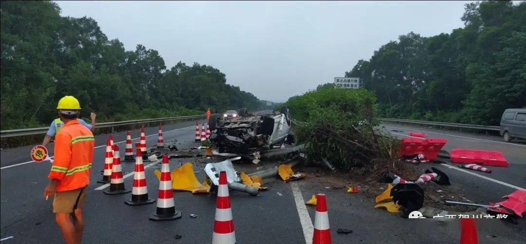 包茂高速贺州往桂林方向施工路段连续发生交通事故涉事企业被重罚