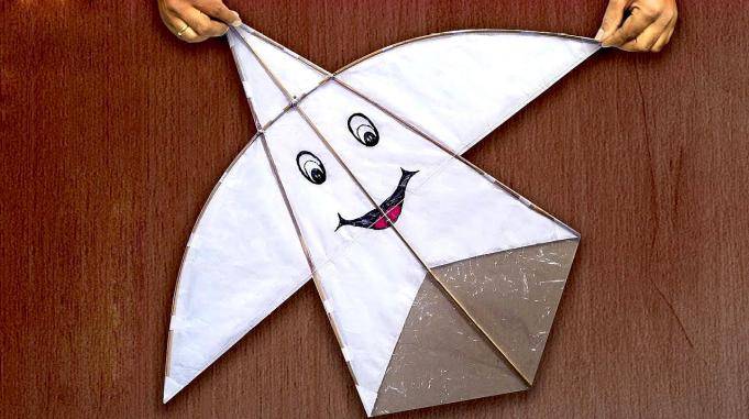 宝宝学折纸这样的折纸风筝很简约步骤也简单却能飞很高