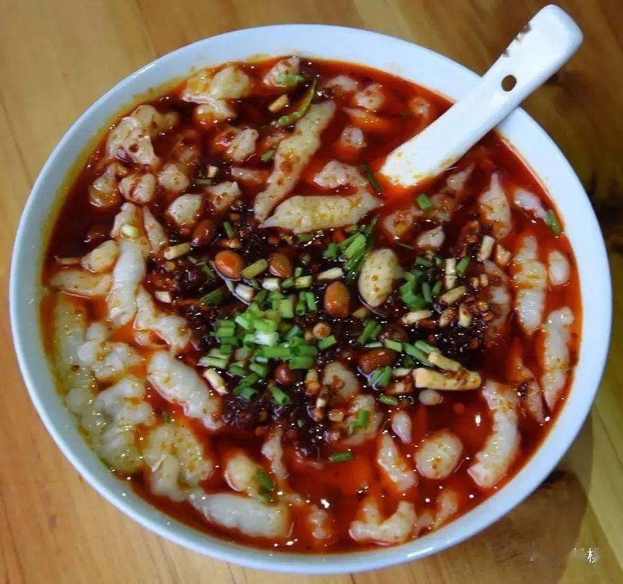 沅陵舒溪口老集镇的米豆腐