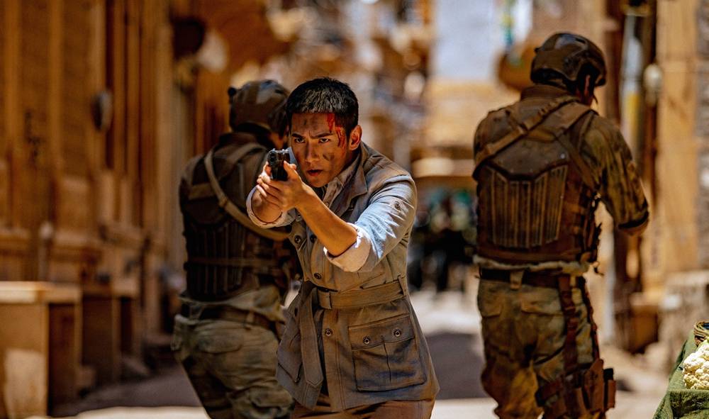 《急先锋》剧照,杨洋角色照.