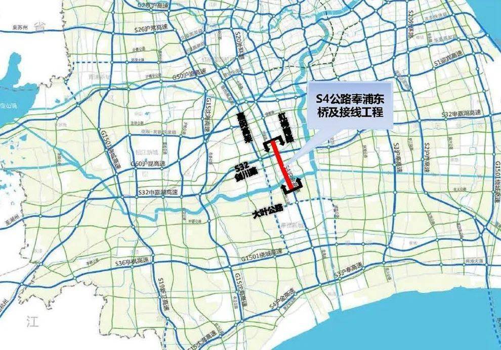 【交通】s4公路奉浦东桥及接线工程开工!奉贤,金山等地出行更便捷