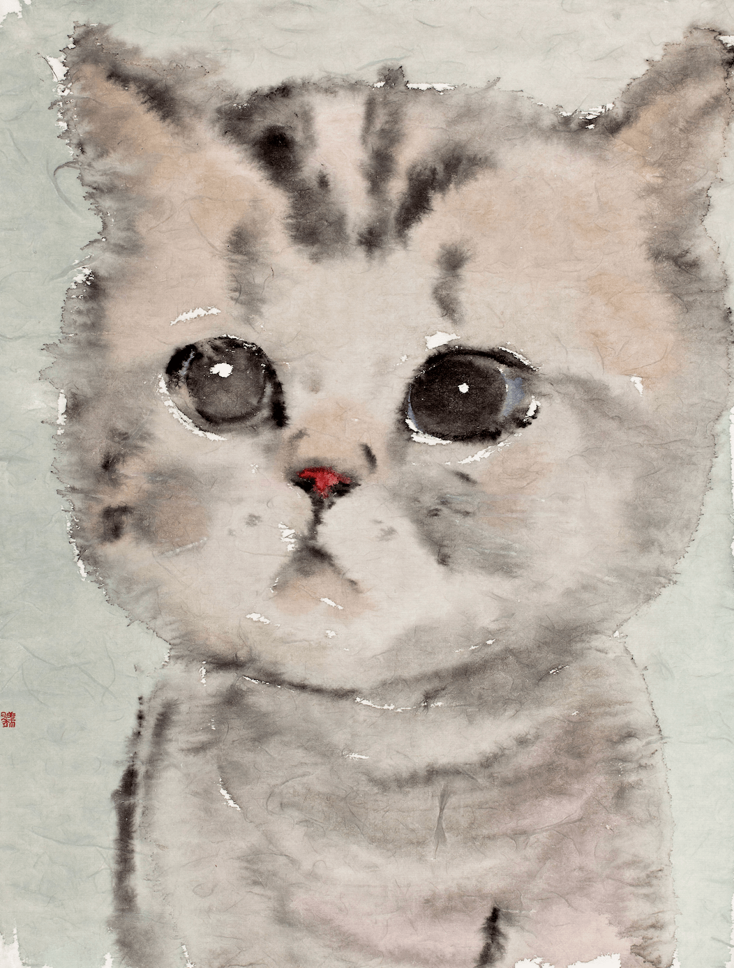 直播水墨画家林曦带你云看展