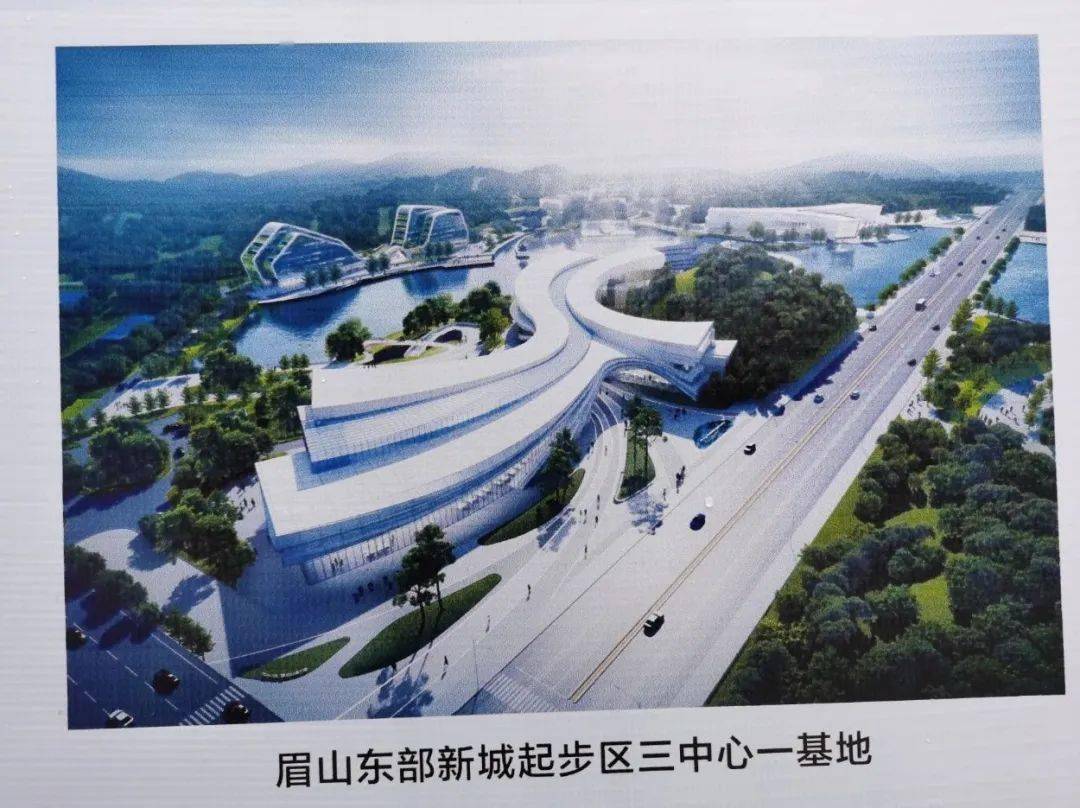 2022眉山东部新城图片