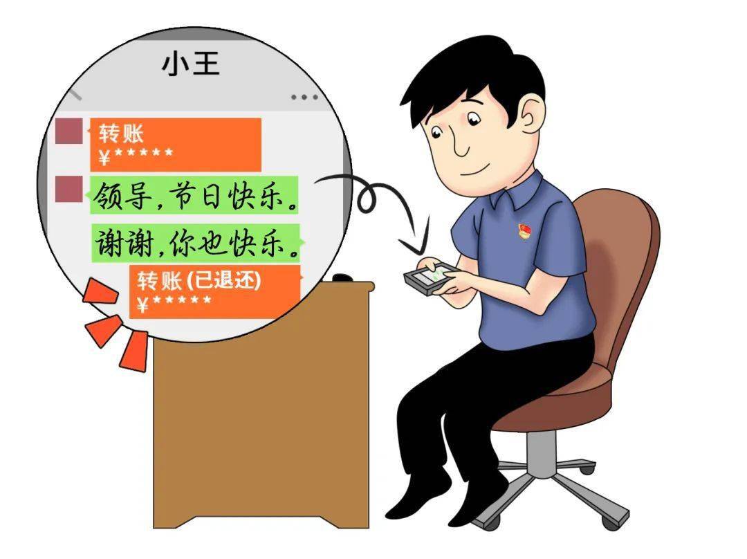清风说纪党员干部过节图鉴莫让节日成劫日