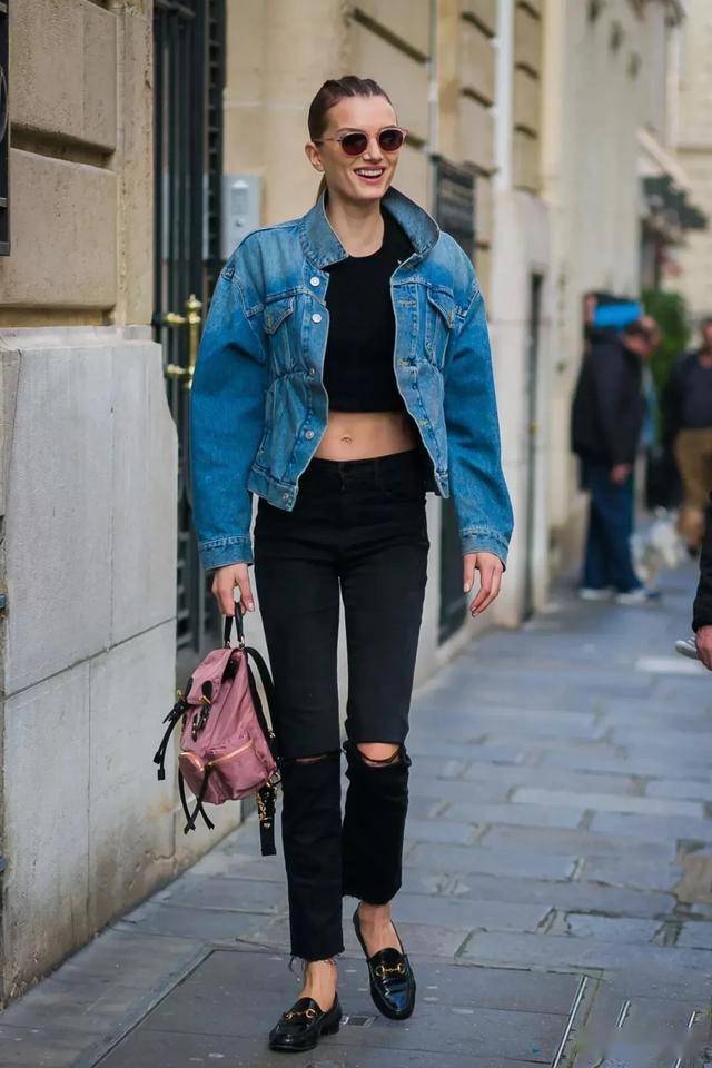 牛仔外套穿搭全攻略又美又飒不愧是永不过时的万能单品