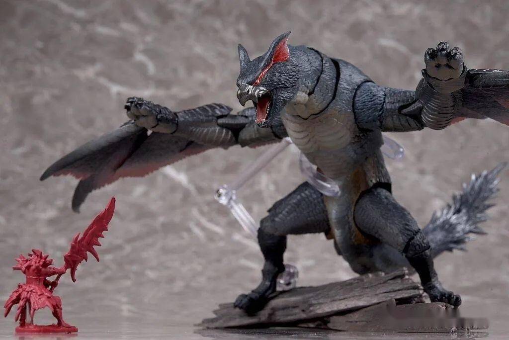 h.monsterarts 怪物猎人 迅龙 实物测评_関节