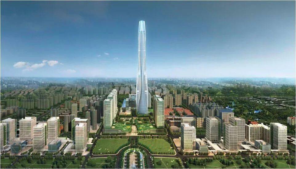 天津117大厦设计图图片