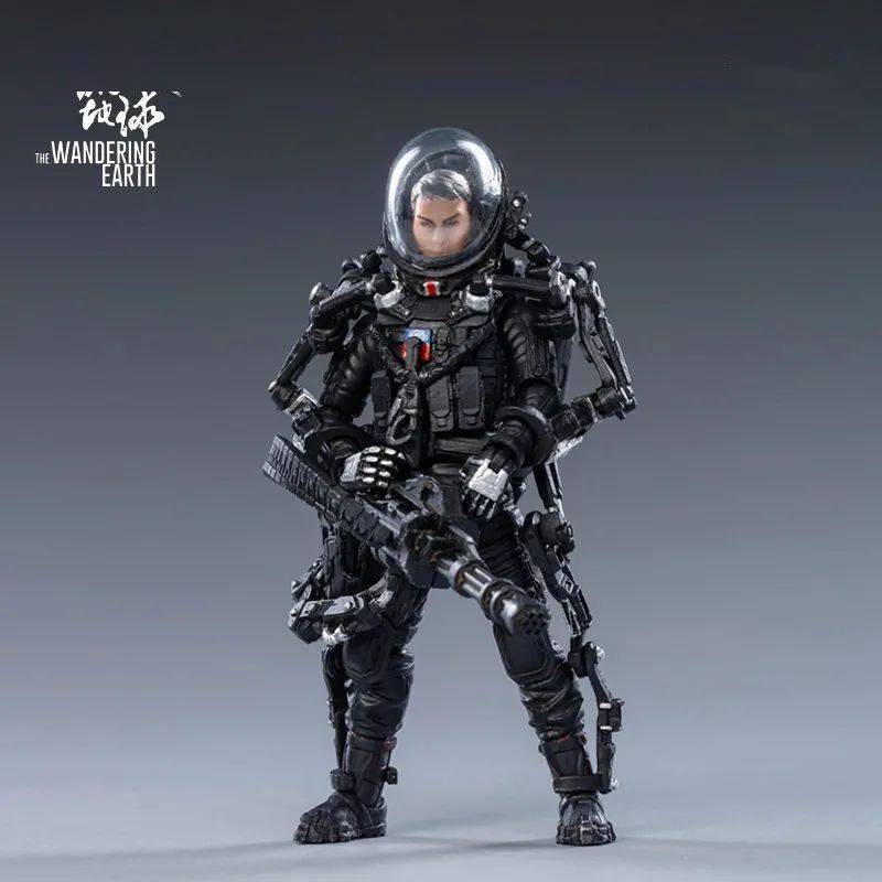 新品预定~ joytoy jt0388 118流浪地球中国救援队 队长侦察兵重机枪手