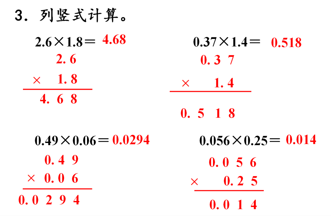 五年级同步学新学期学习规划数学上册23小数乘小数知识汇总整理