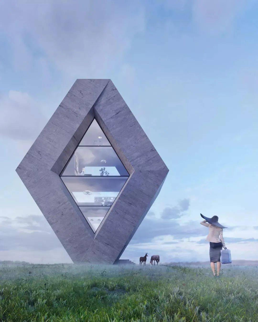 那些创意建筑设计比你想象的更有趣