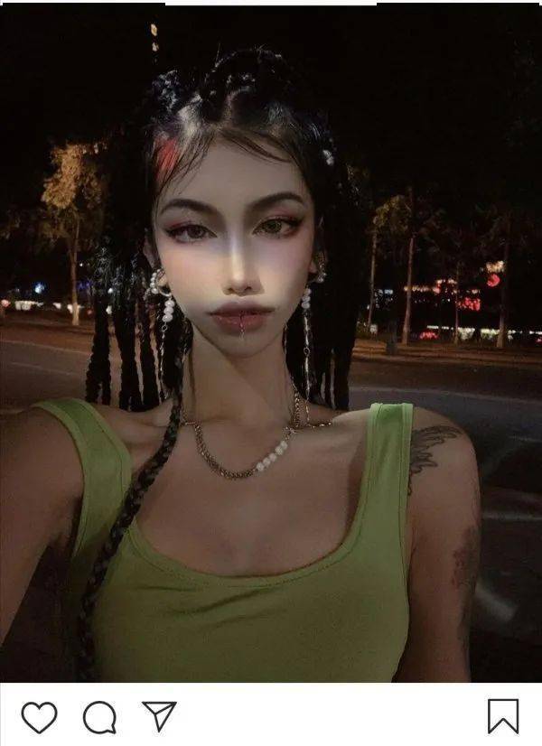 网红的p图,胆子就是大!