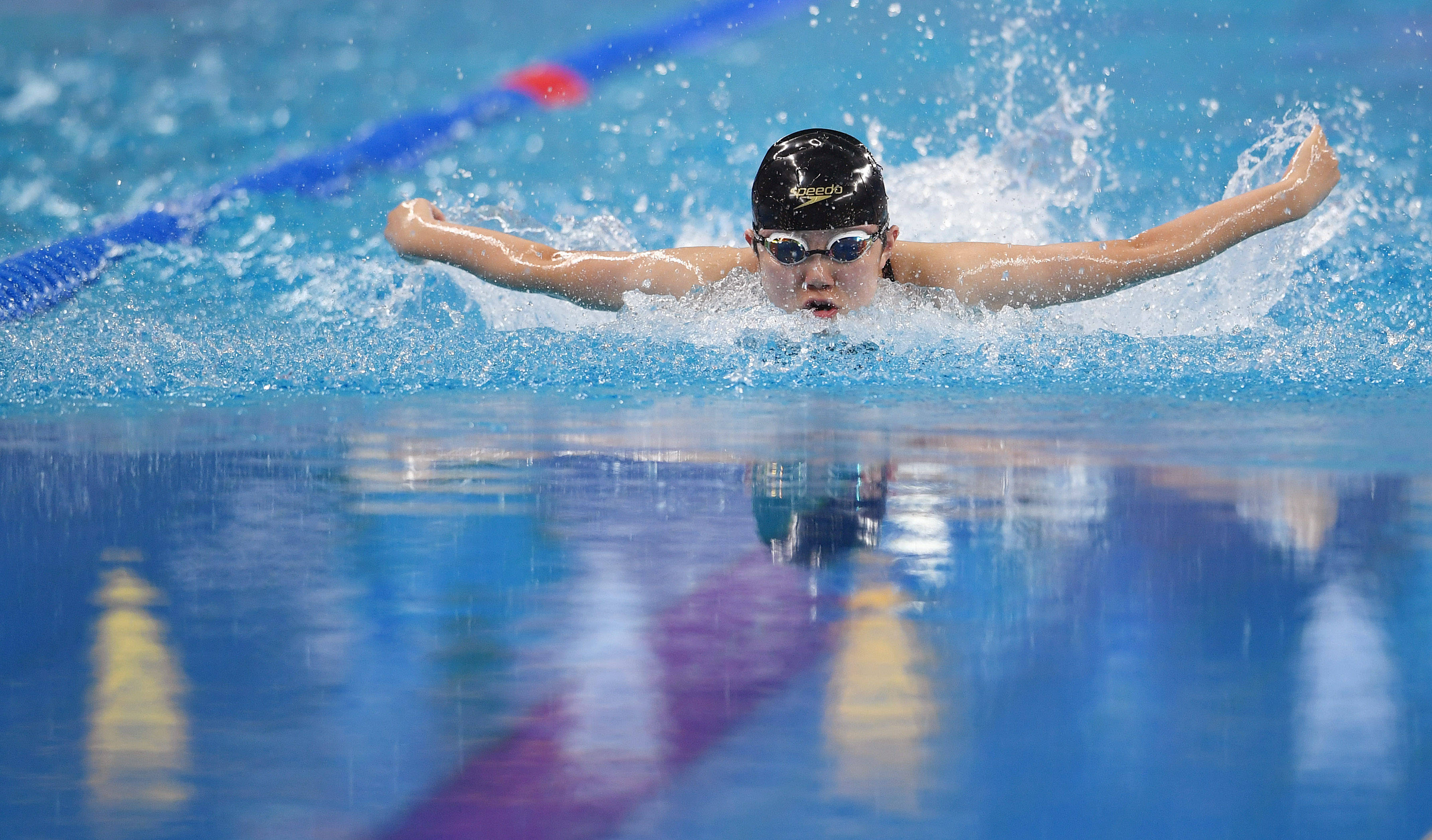 游泳全国冠军赛女子14岁以下200米个人混合泳决赛赛况