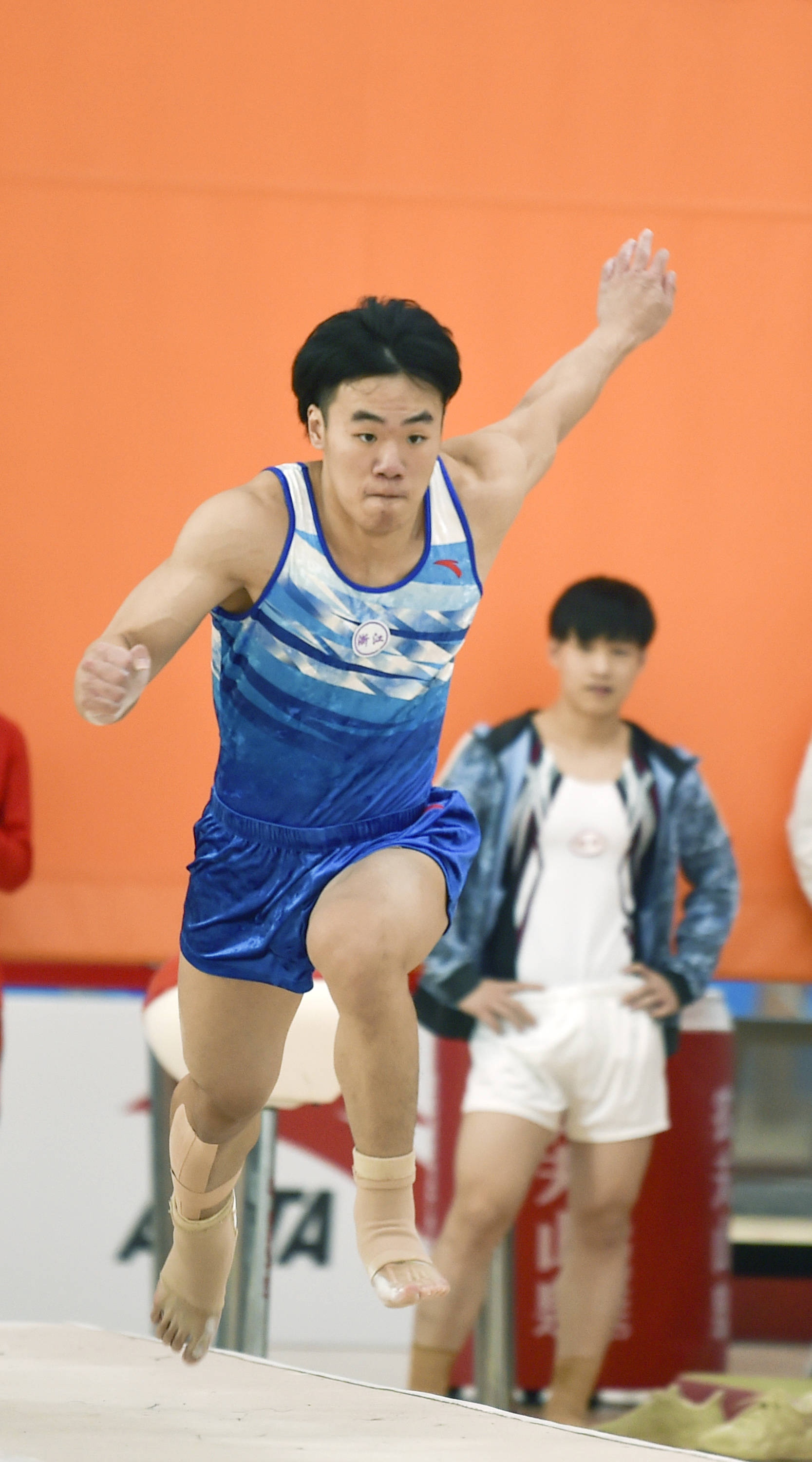 蹦床——全国锦标赛:男子单跳个人单项决赛赛况