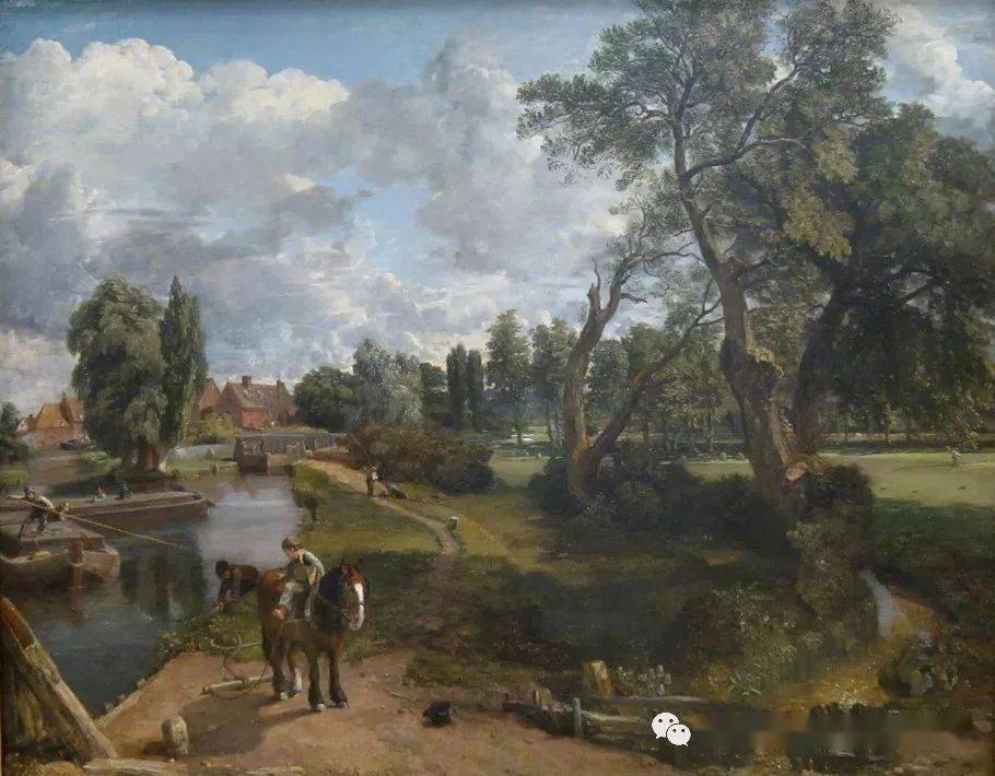 19世纪英国最伟大的风景画家约翰康斯太勃尔油画作品欣赏