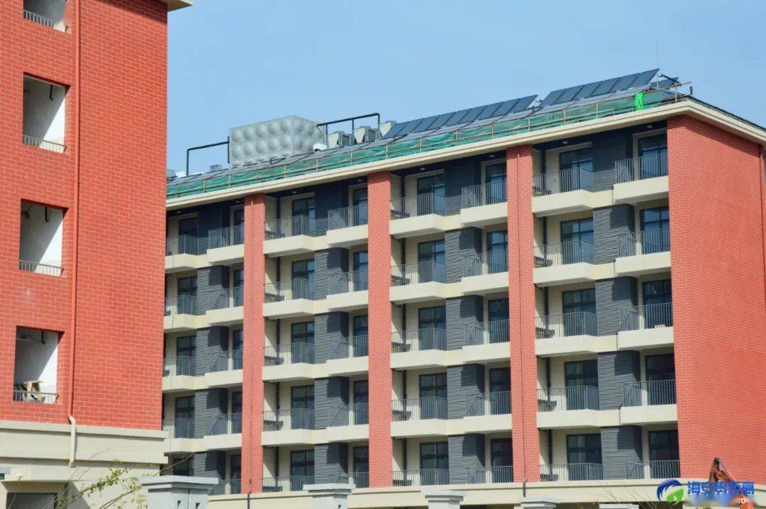 激动上湖高级中学快建成了