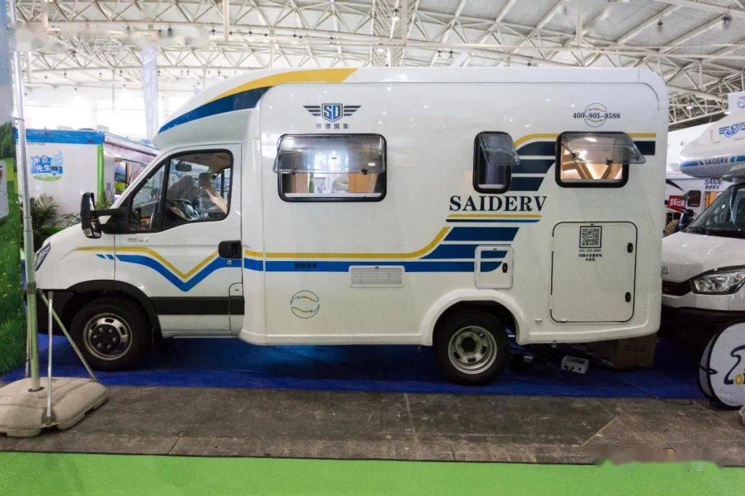 展会闭幕日小额头大作为赛德全新海鸥系列小额头c型房车