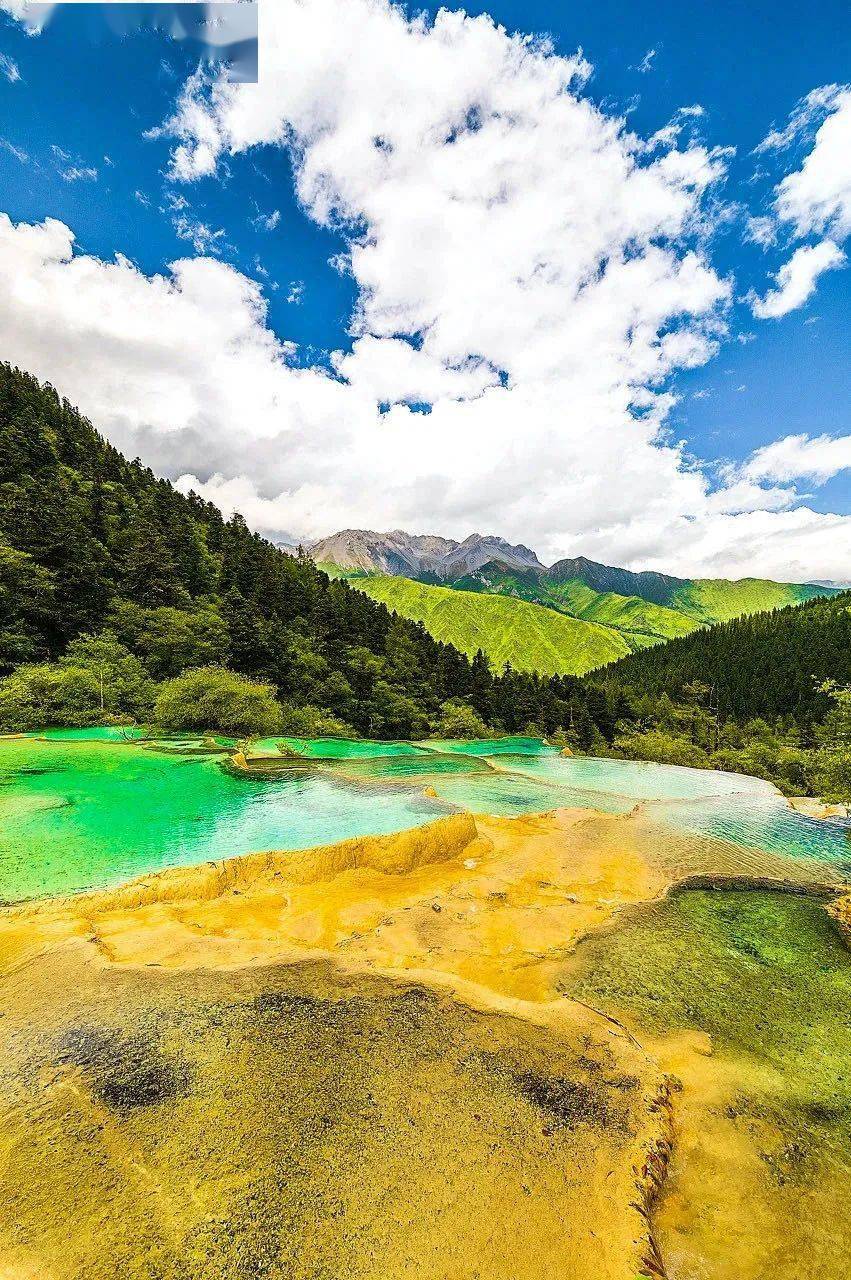 神舟游九寨之秋绝色无双品人间天堂般的珍稀景色